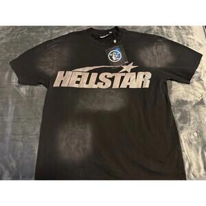 Hellstar Glitter Logo T-shirt SIZE: MEDIUM w/ Tags